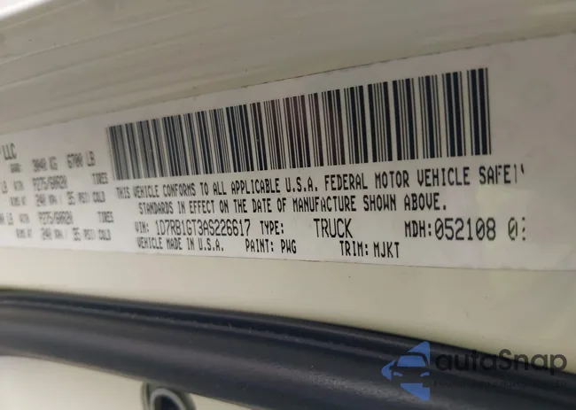 1D7RB1GT3AS226617: 42873128