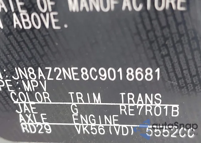 JN8AZ2NE8C9018681: 42872471