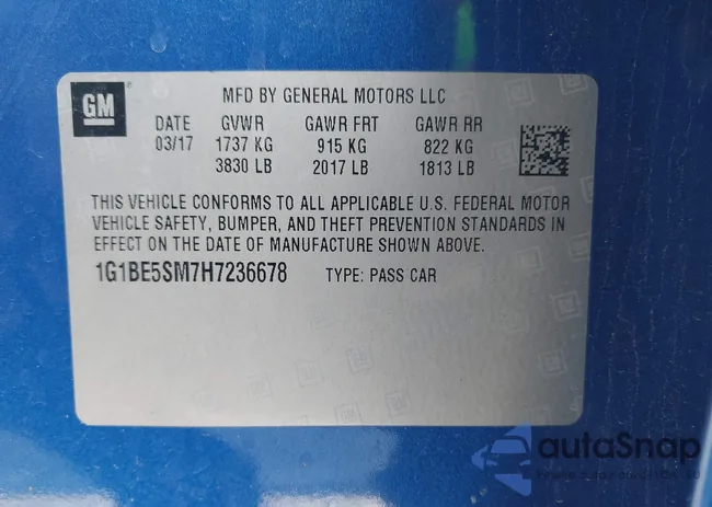 1G1BE5SM7H7236678: 42874823