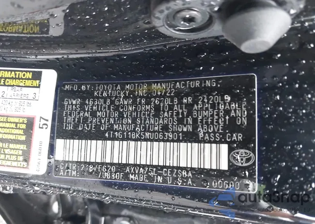 4T1G11BK5NU063901: 42874907