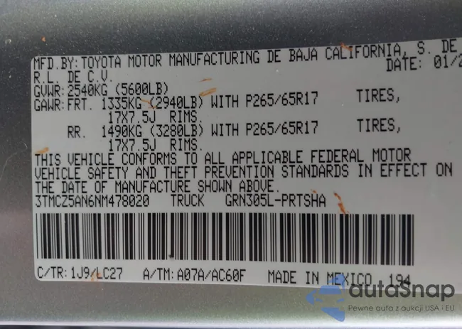 3TMCZ5AN6NM478020: 42874929