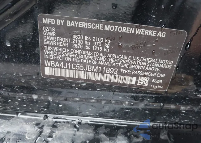 WBA4J1C55JBM11893: 42874977