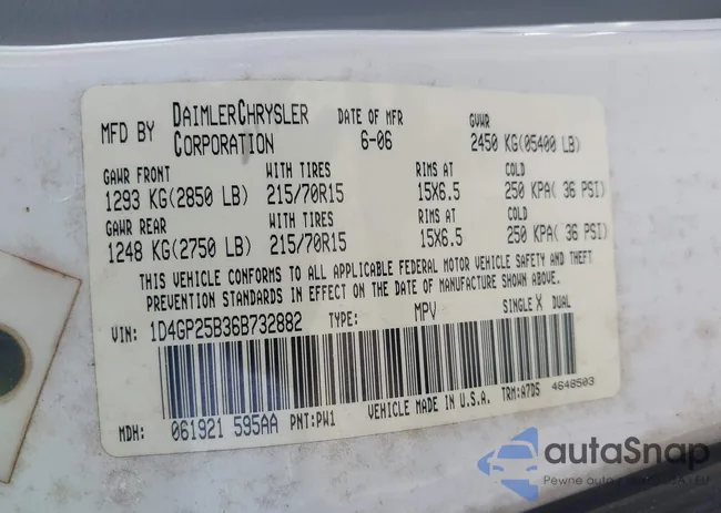 1D4GP25B36B732882: 42874980