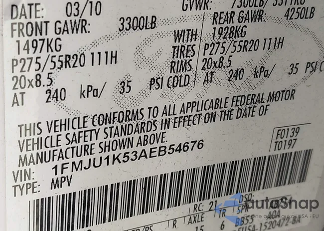 1FMJU1K53AEB54676: 42875239