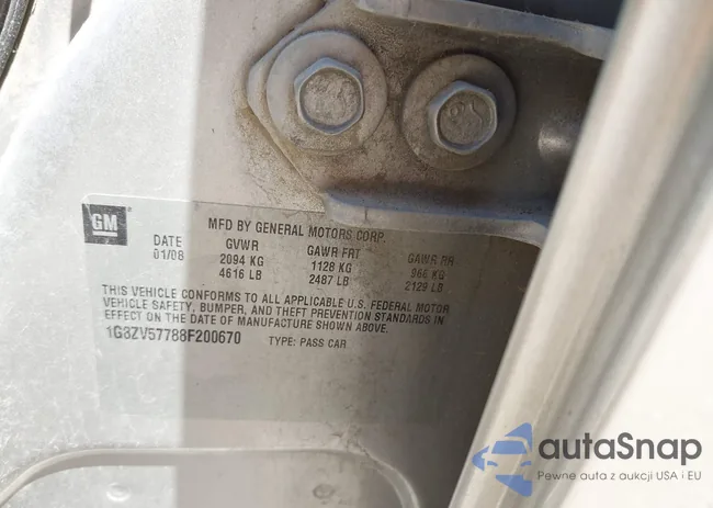 1G8ZV57788F200670: 42875368