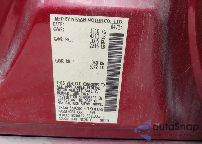 1N4AL3AP2EC419486: 42874773