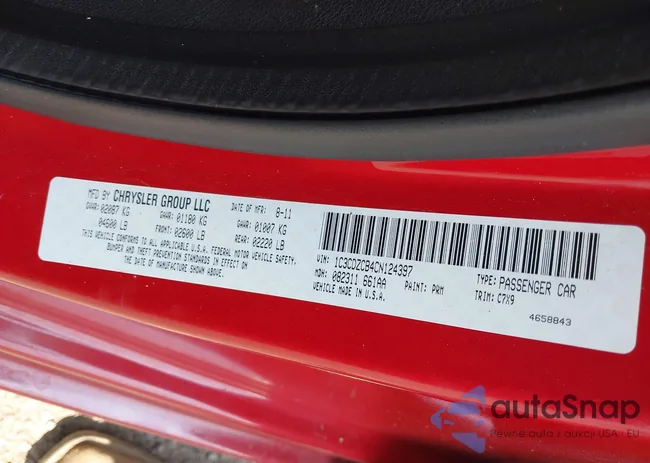 1C3CDZCB4CN124397: 42875908