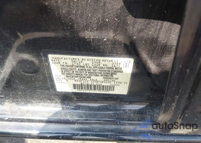 3N1CN7AP7CL941409: 42876020