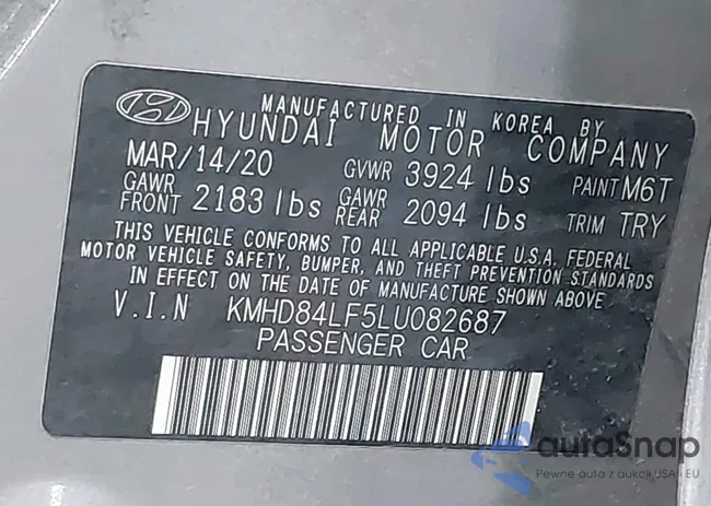 KMHD84LF5LU082687: 42876053