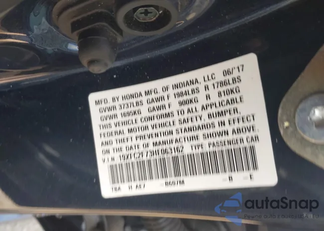 19XFC2F73HE063162: 42876344