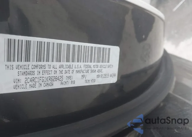 2C4RC1FG1KR628425: 42875569