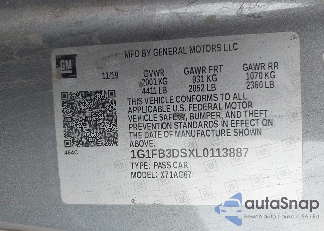 1G1FB3DSXL0113887: 42876558