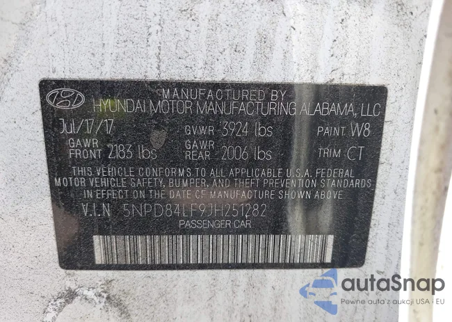 5NPD84LF9JH251282: 42877585