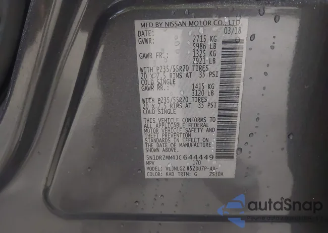 5N1DR2MM4JC644449: 42879813