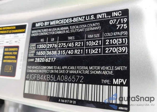 4JGFB4KB5LA086572: 42880170