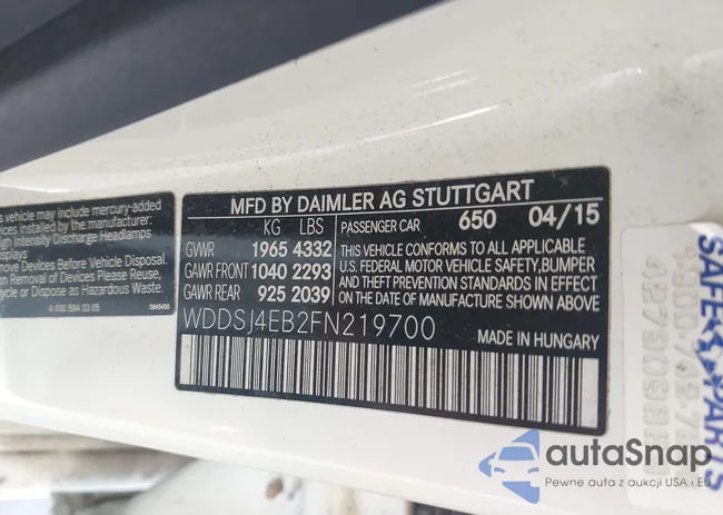 WDDSJ4EB2FN219700: 42880802