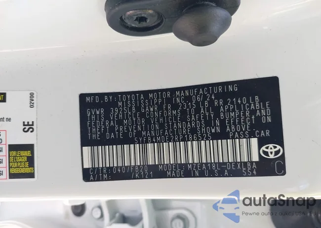 5YFB4MDE2RP186525: 42881182