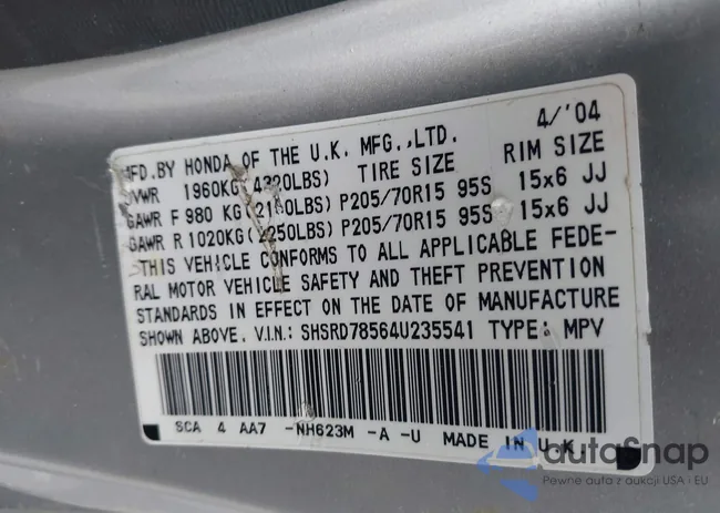 SHSRD78564U235541: 42881205