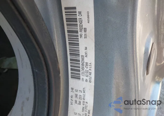 1C3LC45KX8N234039: 42881278