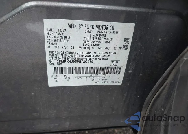 2FMPK4J95PBA02389: 42881315