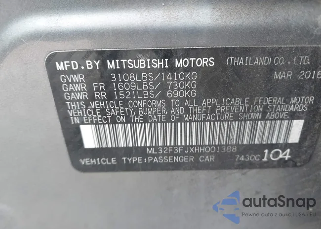 ML32F3FJXHH001388: 42880418