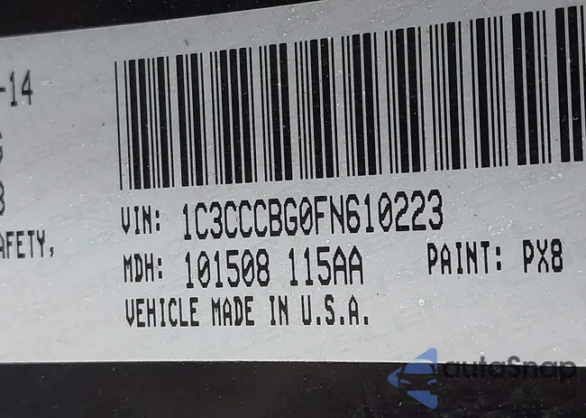 1C3CCCBG0FN610223: 42881956