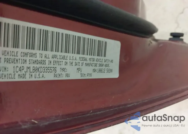 1C4PJMLB0KD335576: 42882221