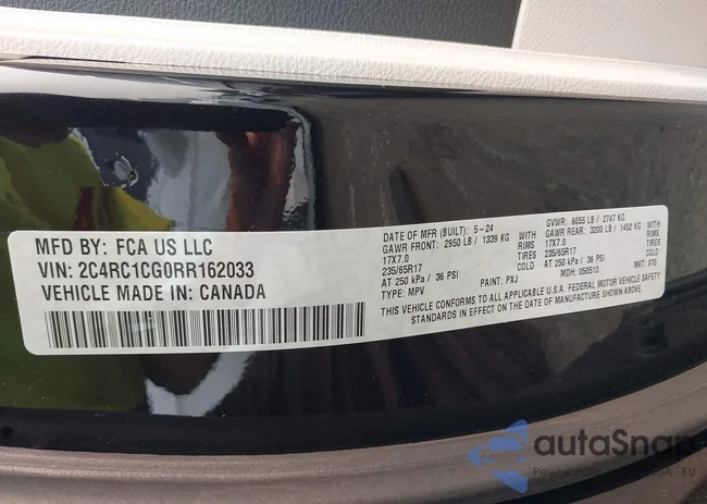 2C4RC1CG0RR162033: 42882228