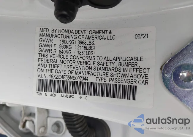 19XZE4F55NE002344: 42883121