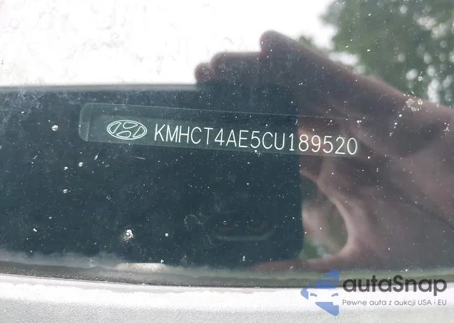 KMHCT4AE5CU189520: 42882342