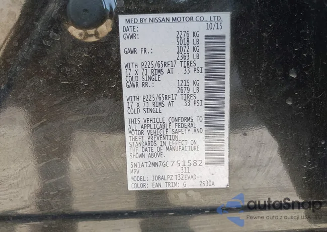 5N1AT2MN7GC751582: 42882551