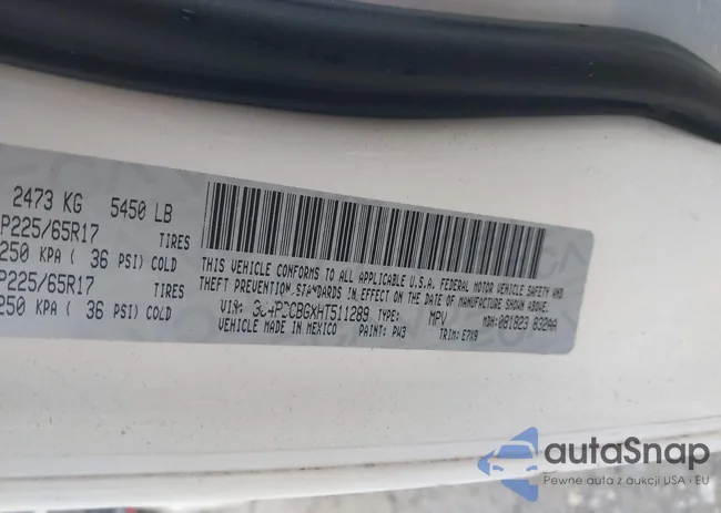 3C4PDCBGXHT511289: 42883889