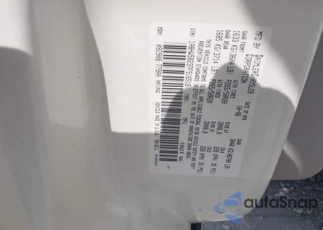 1A8HW58237F516518: 42883934