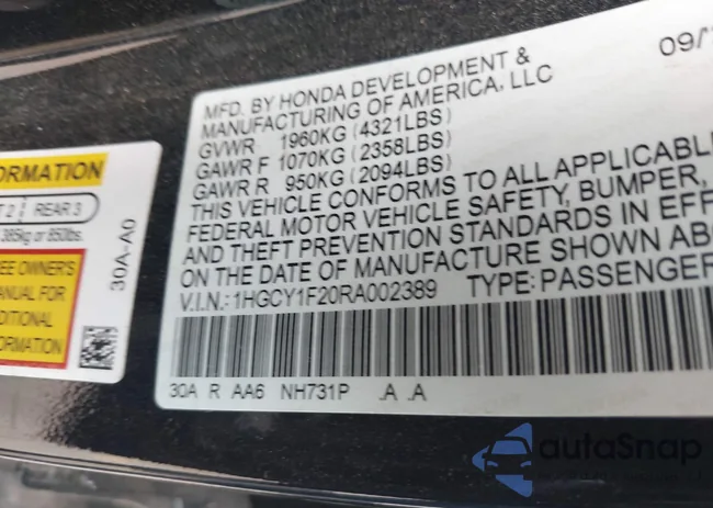 1HGCY1F20RA002389: 42884174