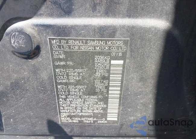 KNMAT2MT7GP656371: 42885998