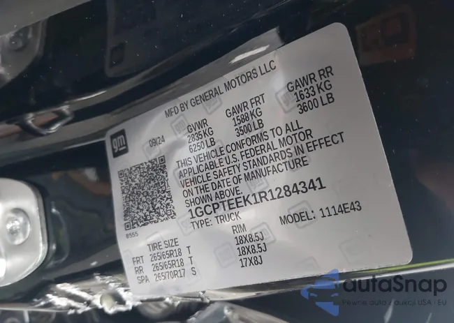 1GCPTEEK1R1284341: 42885496