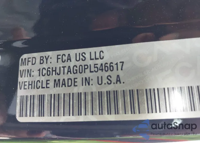 1C6HJTAG0PL546617: 42887151