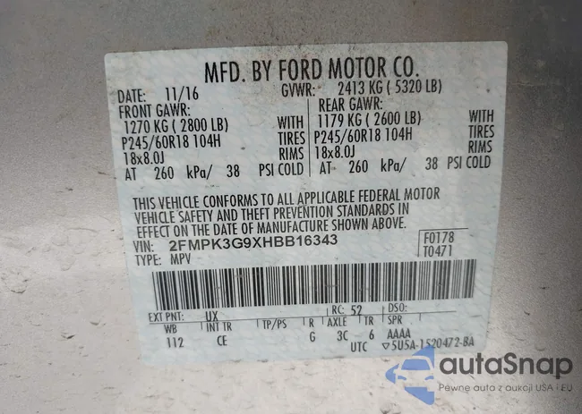 2FMPK3G9XHBB16343: 42886524