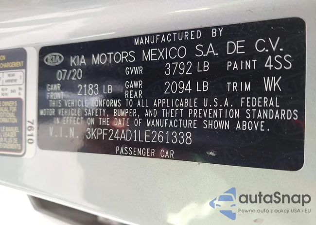 3KPF24AD1LE261338: 42886582