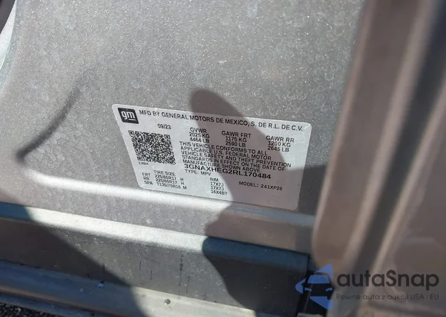 3GNAXHEG2RL170484: 42888327