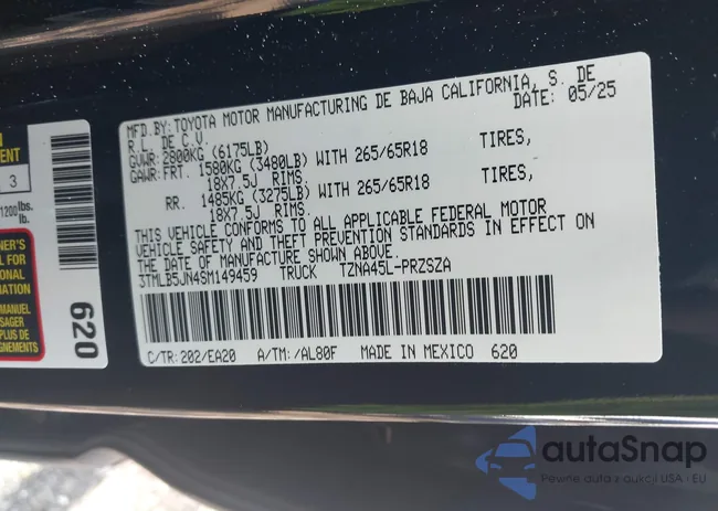 3TMLB5JN4SM149459: 42888627