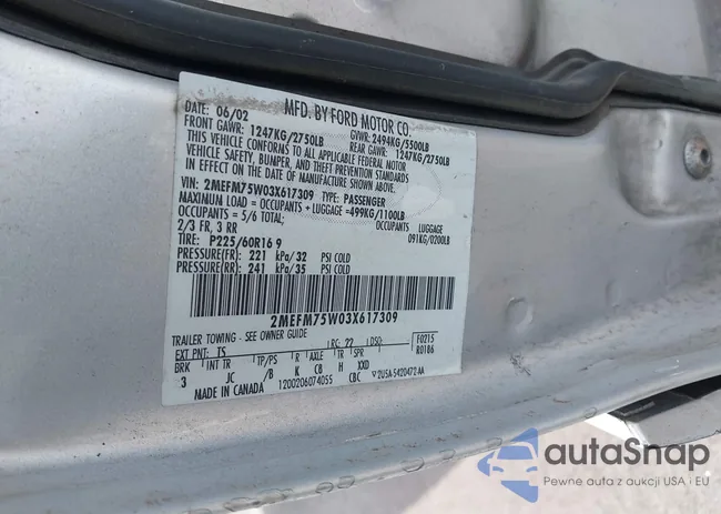 2MEFM75W03X617309: 42890067