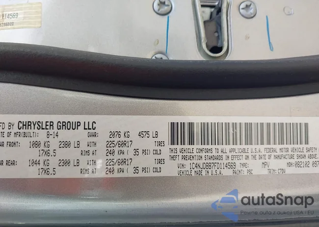 1C4NJDBB7FD114569: 42889331