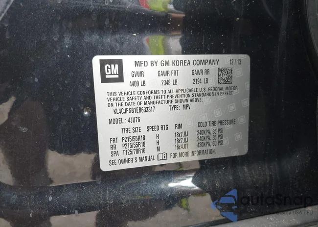 KL4CJFSB1EB633317: 42889430