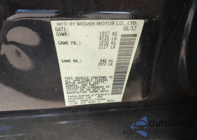 1N4AL3AP5HC276845: 42889440