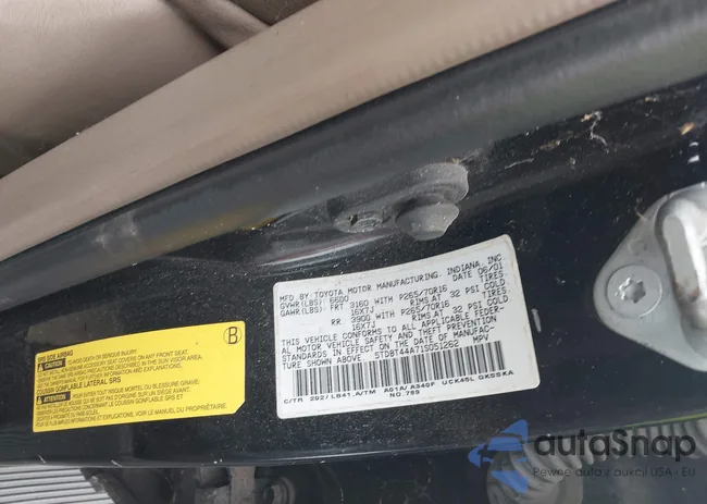 5TDBT44A71S051262: 42889533