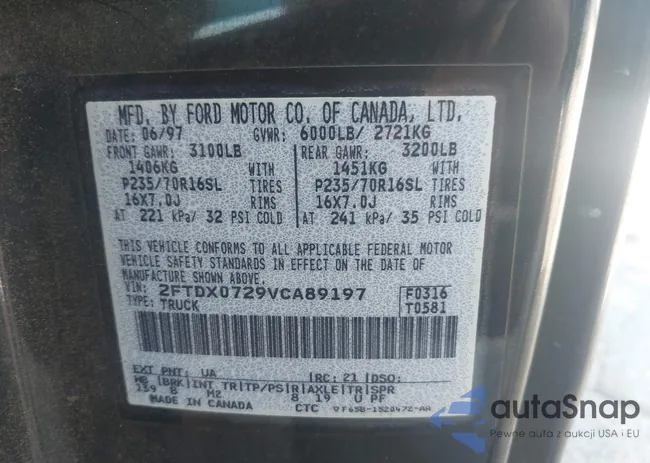 2FTDX0729VCAB9197: 42890722