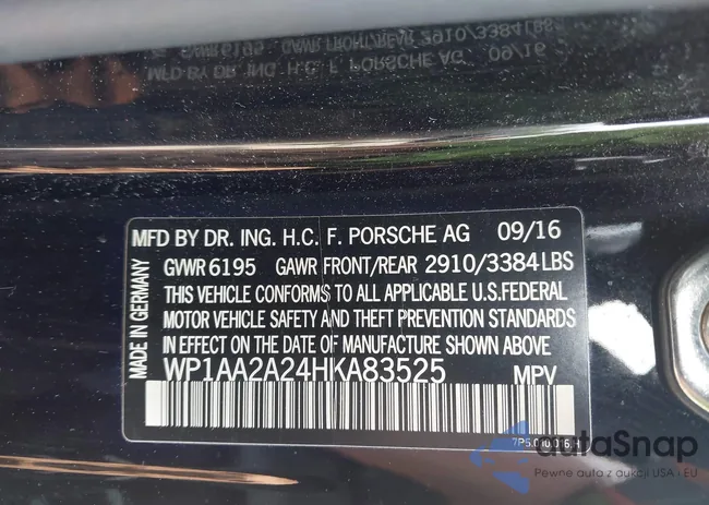 WP1AA2A24HKA83525: 42891087