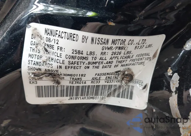 JN1BY1AR3DM601182: 42892958