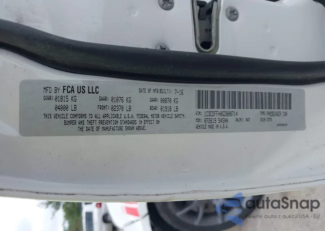 1C3CDFFH0GD808714: 42892575